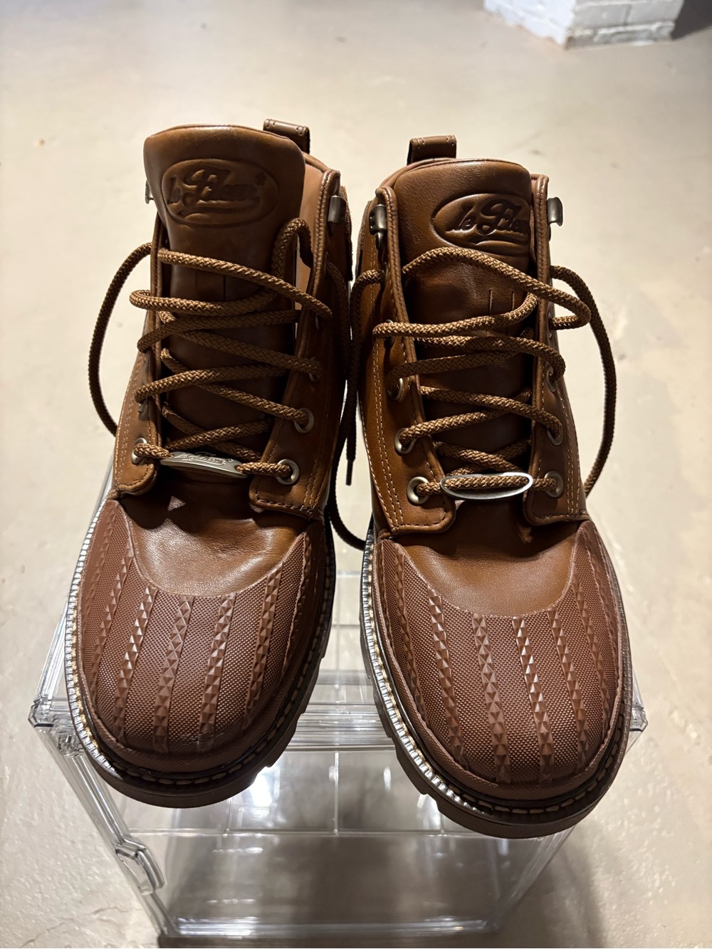 Converse x GOLF le FLEUR Bronco Boots 
Leather Duck Boots - Picture 2 of 3